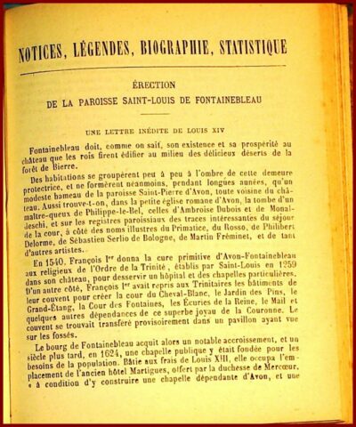 Almanach-Annuaire de Fontainebleau, 1867 – Image 5