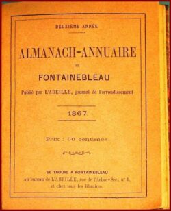 Almanach-Annuaire de Fontainebleau, 1867