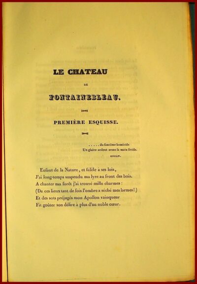 Le château de Fontainebleau, esquisse en vers suivie de poésies diverses – Image 5
