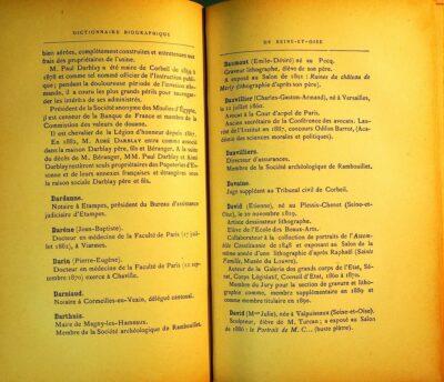 Dictionnaire biographique de Seine-et-Oise – Image 4