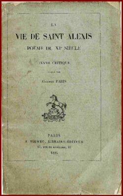 LA VIE DE SAINT ALEXIS