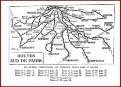 ROUTES SUD DE PARIS - DE PARIS A VERSAILLES