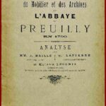 L’ABBAYE DE PREUILLY en 1790