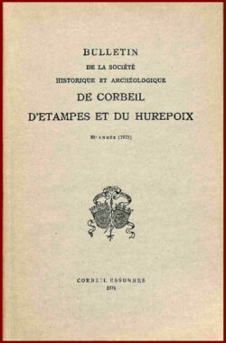 Bulletin de Corbeil d’Etampes et du Hurepoix