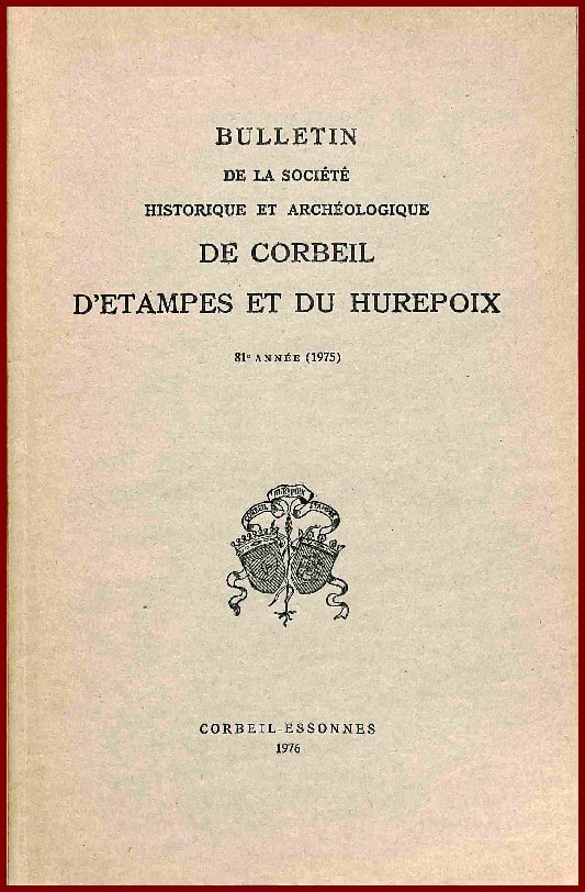 Bulletin de Corbeil d’Etampes et du Hurepoix