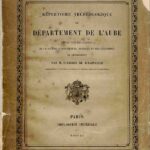 Répertoire archéologique du département de l’AUBE