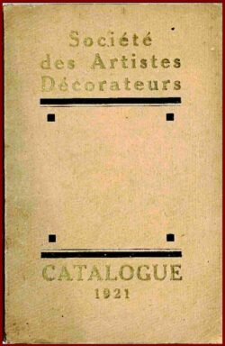 CATALOGUE DU XIIe SALON 1921, ARTS DÉCORATIFS