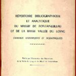 RÉPERTOIRE DU MASSIF DE FONTAINEBLEAU ET DE LA BASSE VALLÉE DU LOING