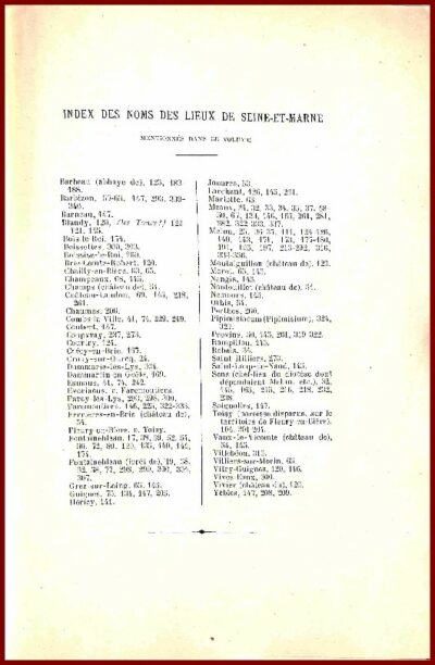 Bulletin 1907 de la société d'Archéologie de Seine-et-Marne – Image 3