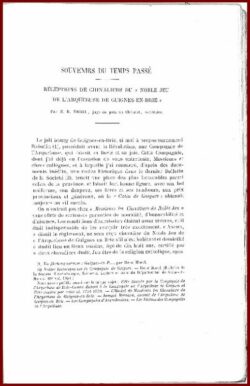 Bulletin 1907 de la société d'Archéologie de Seine-et-Marne