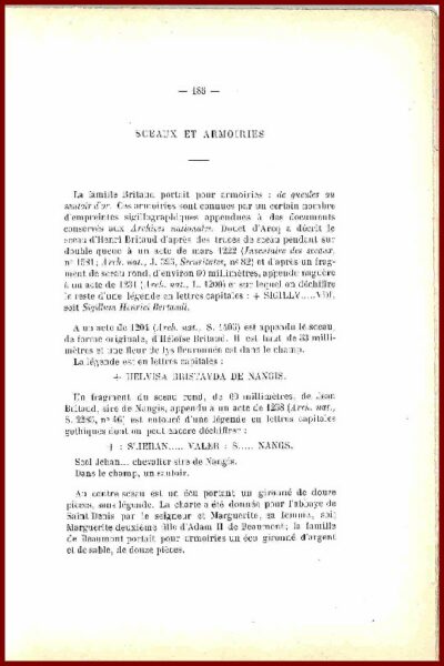 Bulletin 1909 de la société d'Archéologie de Seine-et-Marne – Image 2