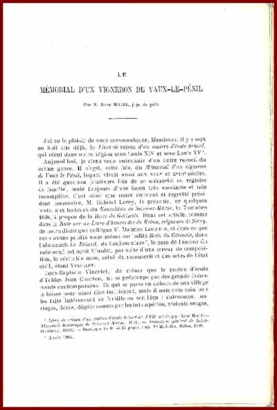 Bulletin 1909 de la société d'Archéologie de Seine-et-Marne – Image 3