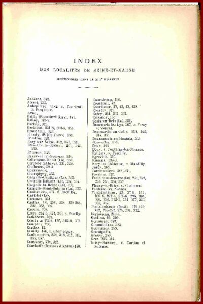 Bulletin 1910 de la société d'Archéologie de Seine-et-Marne – Image 2