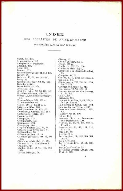 Bulletin 1912 de la société d'Archéologie de Seine-et-Marne – Image 3