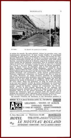 BORDEAUX et sa Région - 1936