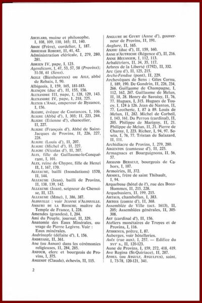 Tables de Bourquelot "Histoire de Provins" – Image 2