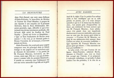La rencontre avec Barrès – Image 2