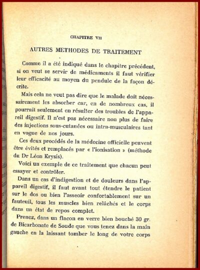 PREMIERS PAS EN RADIESTHESIE THÉRAPEUTIQUE – Image 2