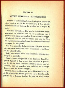 PREMIERS PAS EN RADIESTHESIE THÉRAPEUTIQUE