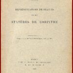 REPRÉSENTATIONS DE STATUES SUR DES STATÈRES DE CORINTHE