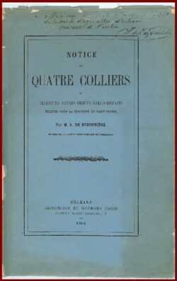 NOTICE SUR QUATRE COLLIERS, COMMUNE DE SAINT-VIATRE.