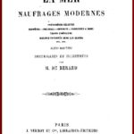 LA MER - NAUFRAGES MODERNES