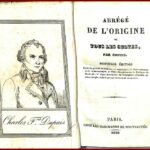 ABRÉGÉ DE L’ORIGINE DE TOUS LES CULTES