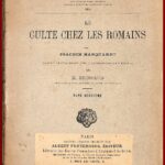 Le culte chez les Romains