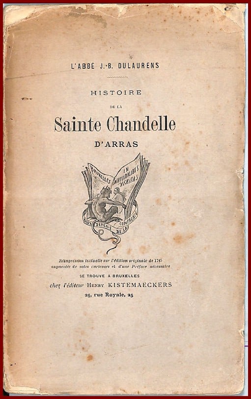 HISTOIRE Sainte Chandelle D’ARRAS