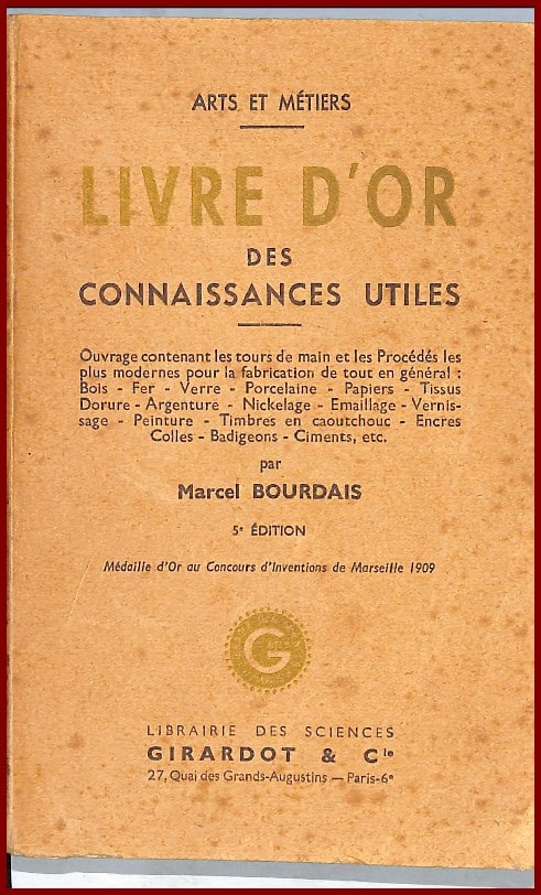 LIVRE DOR des Connaissances Utiles