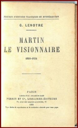 MARTIN LE VISIONNAIRE