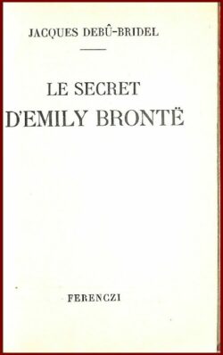LE SECRET D'EMILY BRONTË