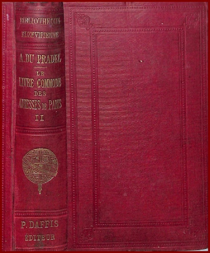 LE LIVRE COMMODE DES ADRESSES DE PARIS pour 1692 – Image 2