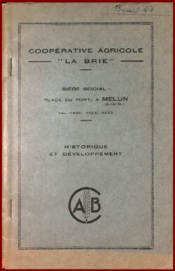COOPERATIVE AGRICOLE “LA BRIE”