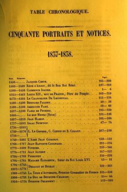 Portraits et Histoire des HOMMES UTILES de A à F