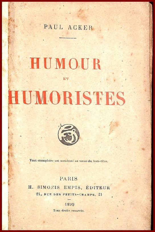 Humour et Humoristes