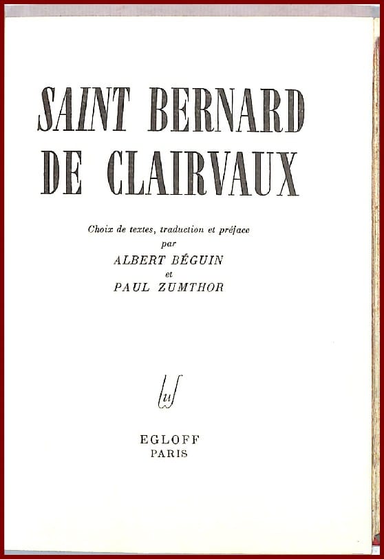 Saint Bernard de Clairvaux