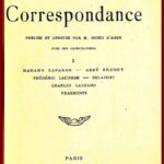 Madame LAFARGE, correspondance