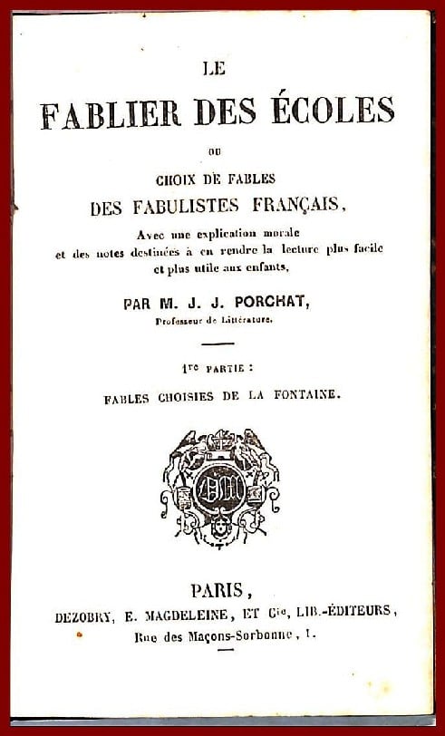 Le Fablier des Écoles