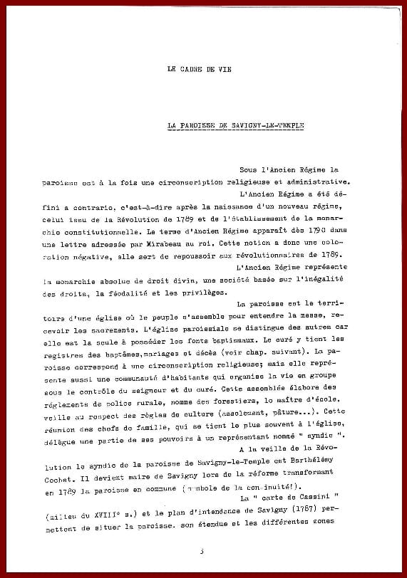 La population de SAVIGNY-LE-TEMPLE – Image 2