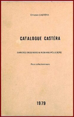 1979 - Catalogue CASTERA - BD & Policiers