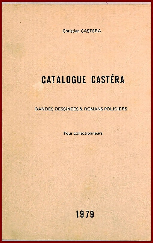 1979 - Catalogue CASTERA - BD & Policiers