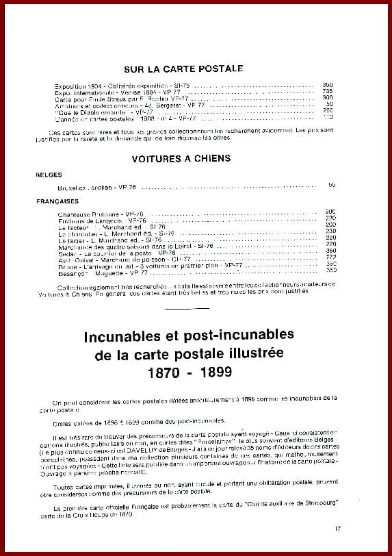 1978 - Catalogue Cartes Postales Anciennes – Image 3