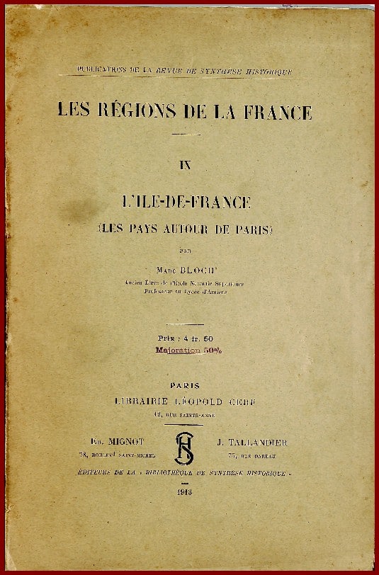 L'Ile de France (les pays autour de Paris)