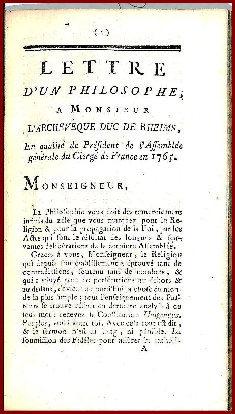 Lettre à Monseigneur l'Archevêque de Sens – Image 5