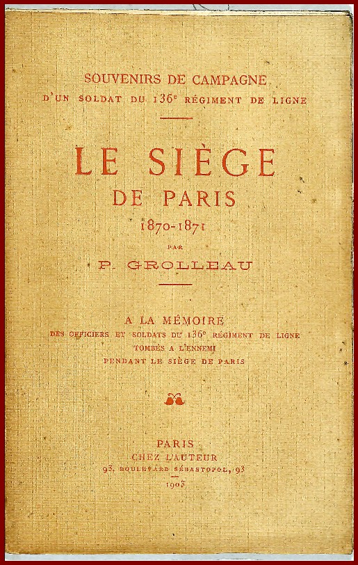 Le Siège de Paris 1870 - 1871