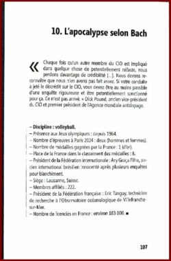 Le livre noir des Jeux Olympiques