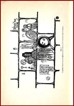 Le Coeur Rayonnant du Donjon de CHINON attribué aux Templiers -