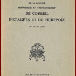 Bulletin 1974 Société Histoire et Archéologie de CORBEIL, Etampes et Hurepoix -