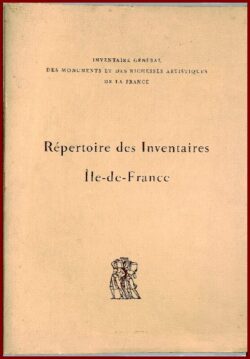 Répertoire des Inventaires Ile-de-France